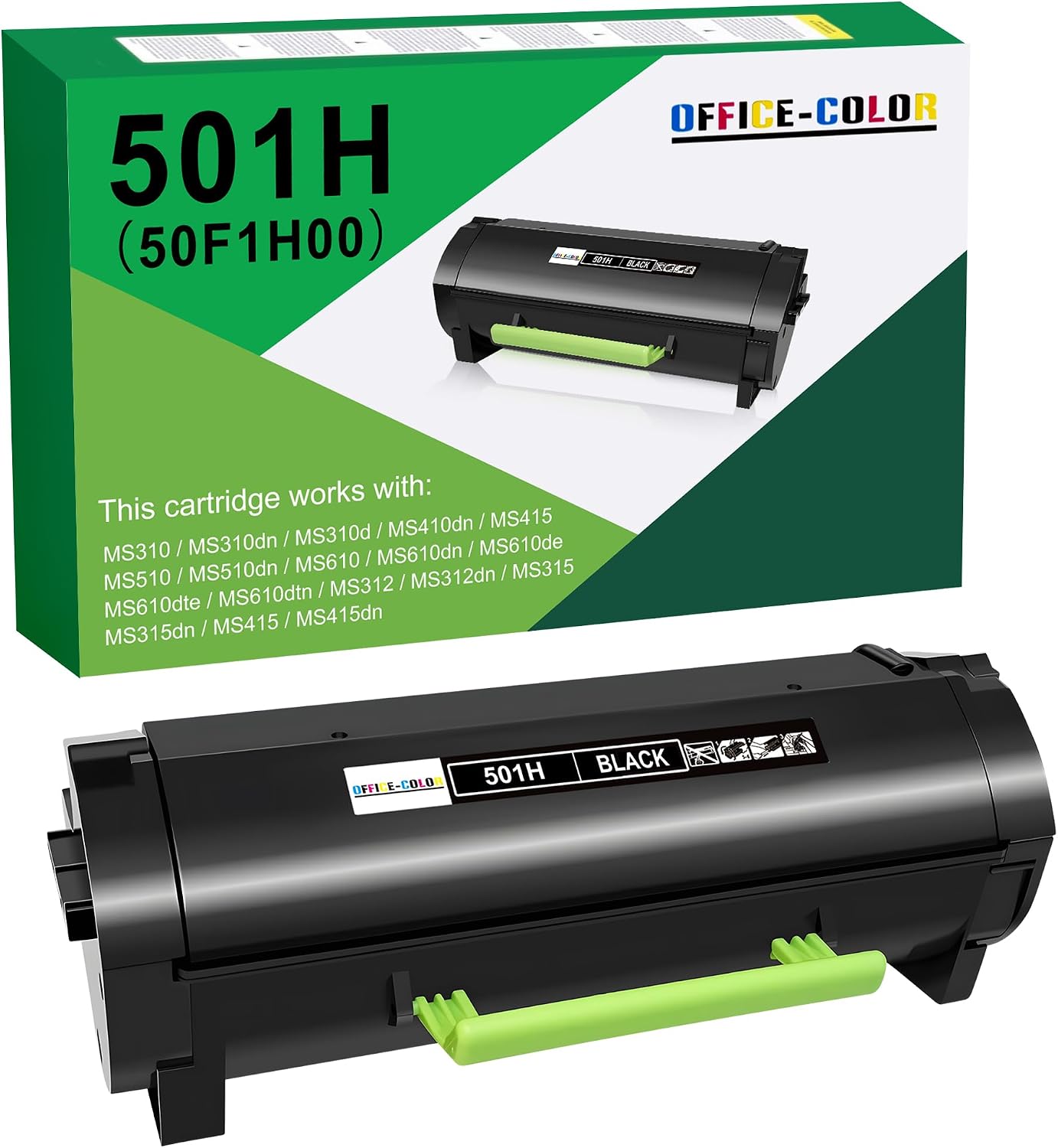 Detalle de 501H Compatible Toner Cartridge for Lexmark