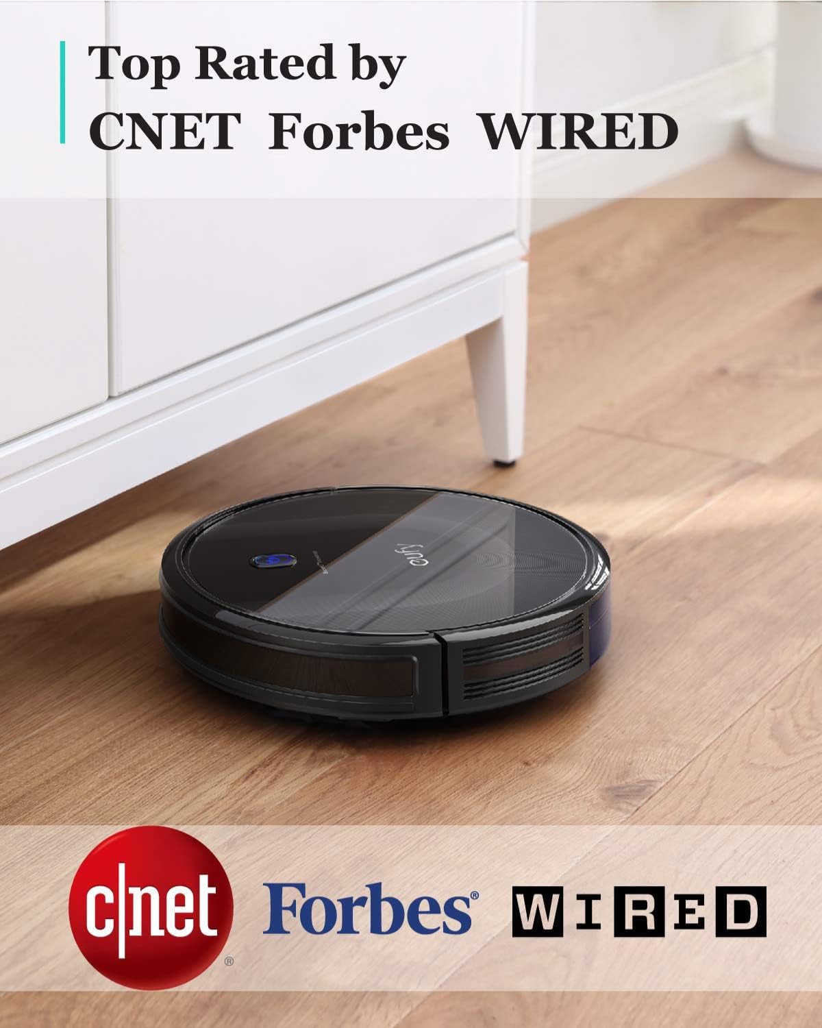 Detalle 2 de eufy RoboVac 11S MAX Robot Vacuum, Slim 7.3 cm Design, Quiet Cleaning