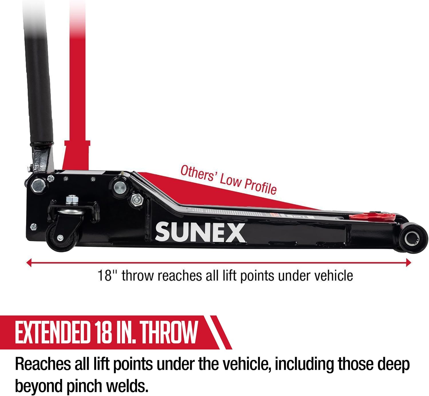 Detalle de Sunex Steel Service Jack 6602LP