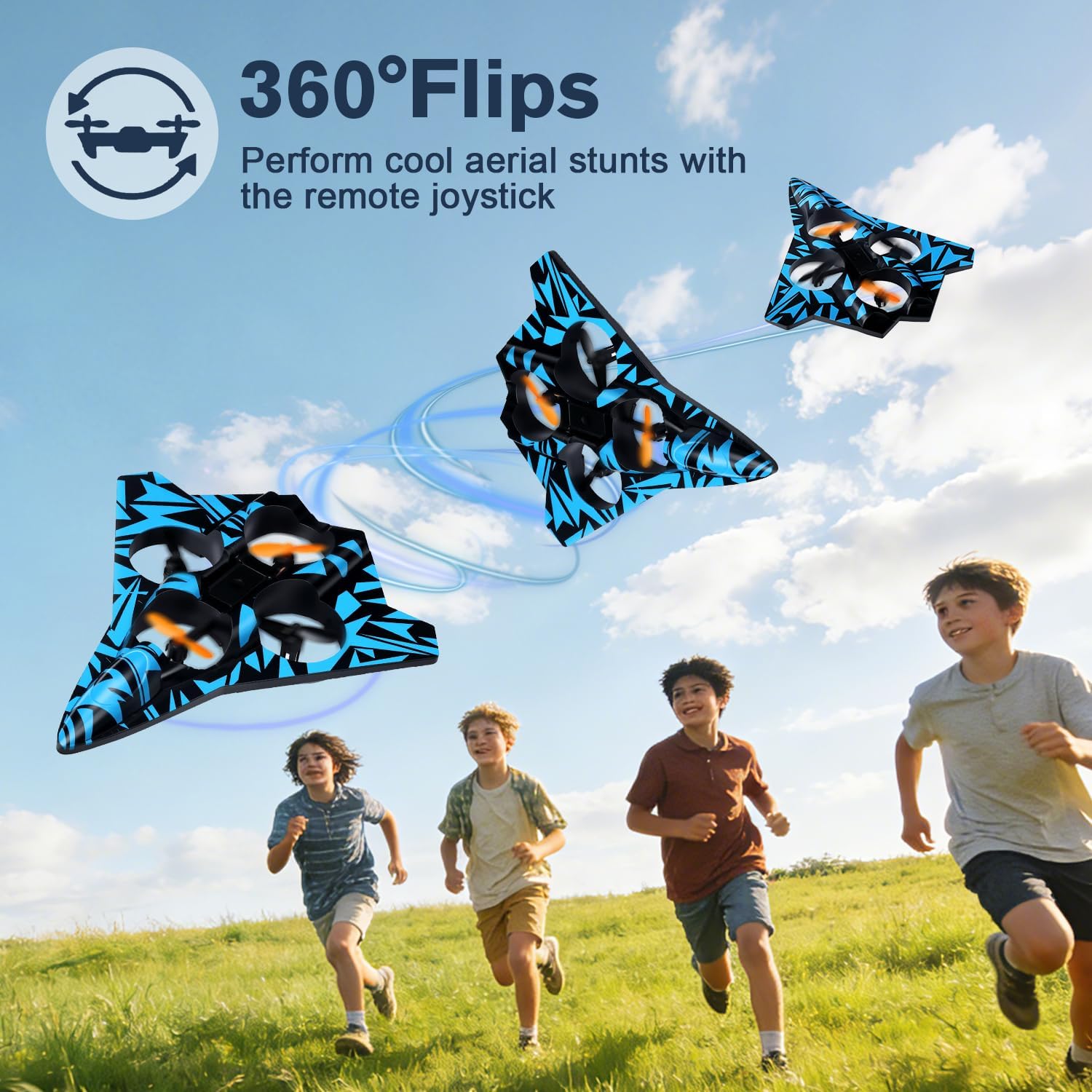 Thumbnail 6 de RC Foam Airplane, Blue