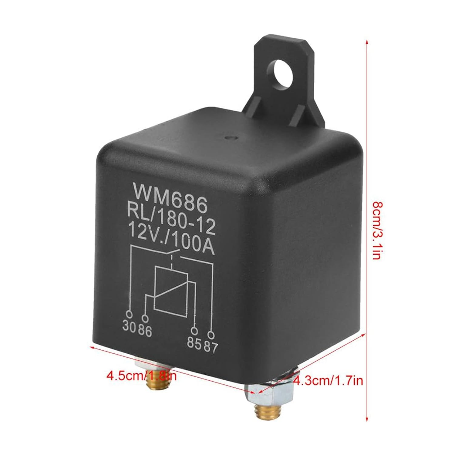 Thumbnail 6 de KIMISS Starter Relay WM686 RL/180