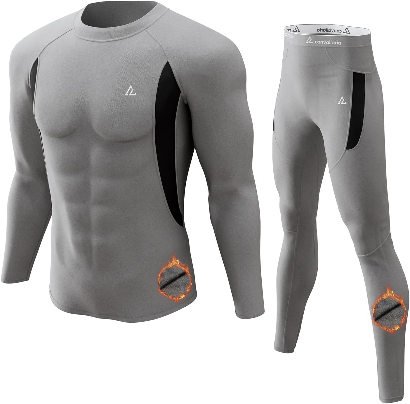 Thumbnail 5 de CL convallaria Men's Thermal Underwear Set 2‑piece 🩲
