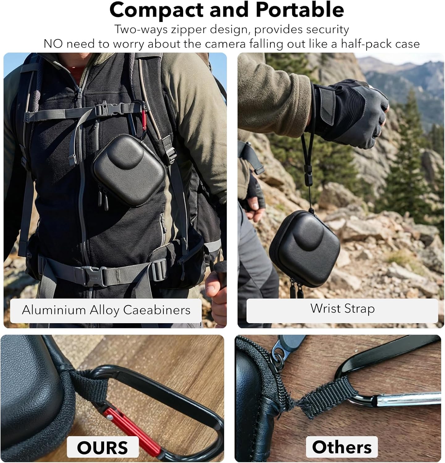 Thumbnail 4 de SYMIK Small Carrying Case for DJI Osmo Nano with Screen Protectors & Lens Caps
