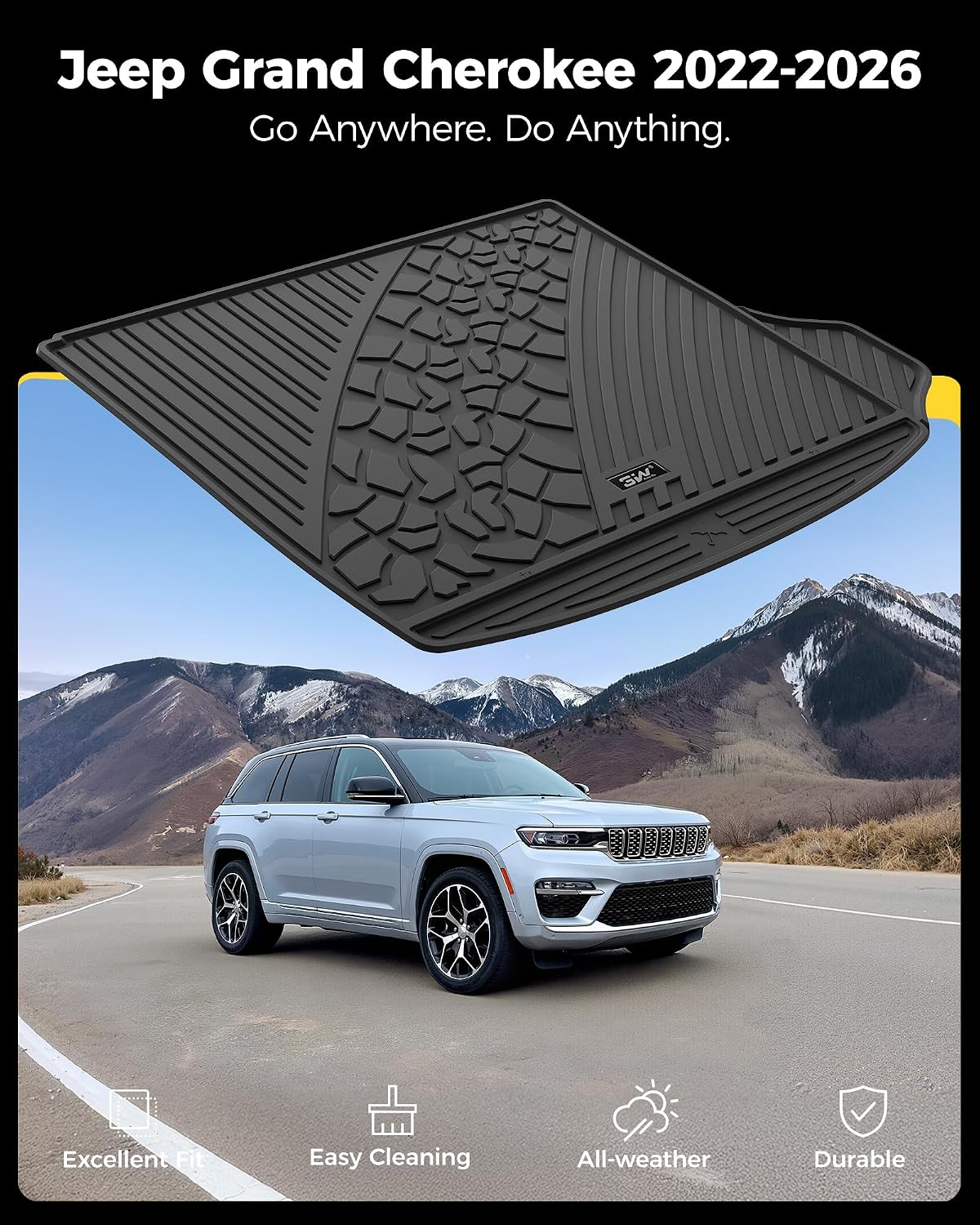 Detalle 2 de 3W Cargo Liner for Jeep Grand Cherokee