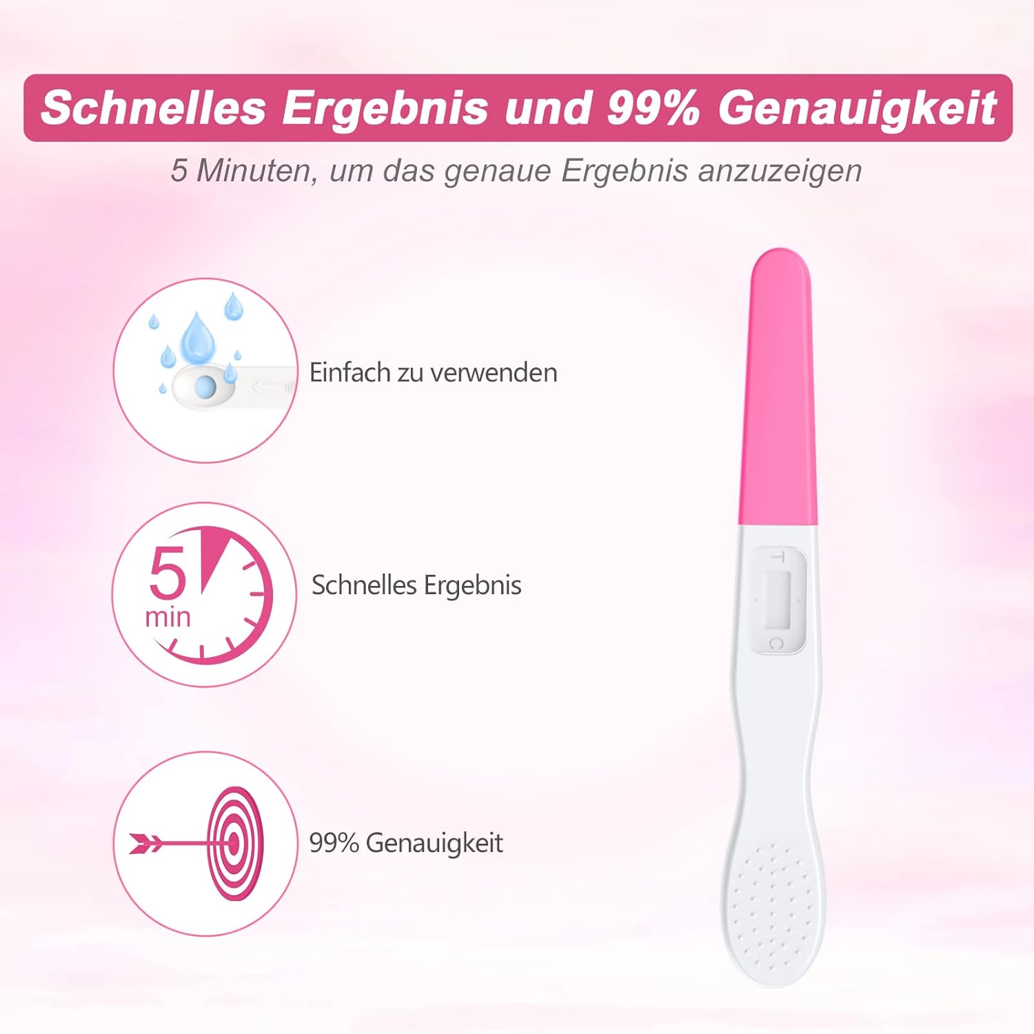 Thumbnail 2 de MOMMED 5 X Schwangerschaftstest