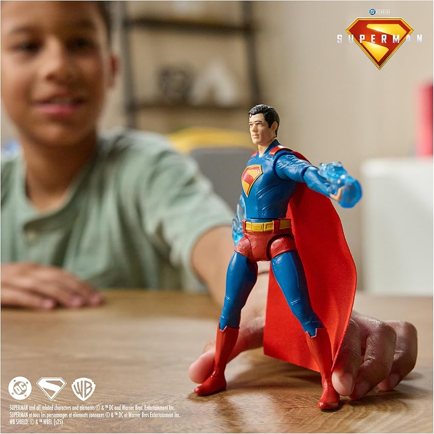 Thumbnail 6 de SUPERMAN MOVIE 15 cm figura de acción con 2 accesorios