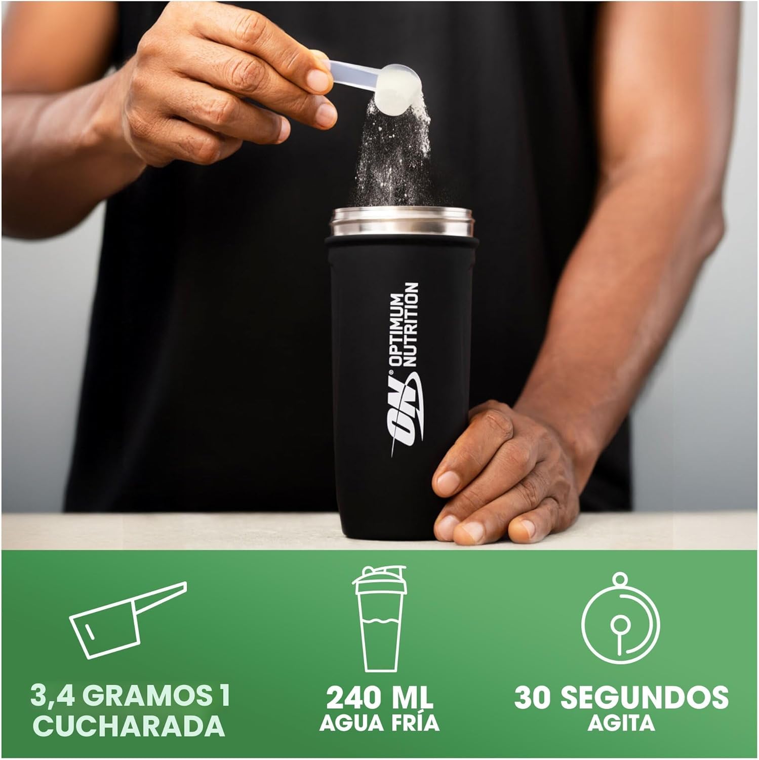 Thumbnail 3 de Optimum Nutrition Creatina Micronizada 💪 186 Porciones