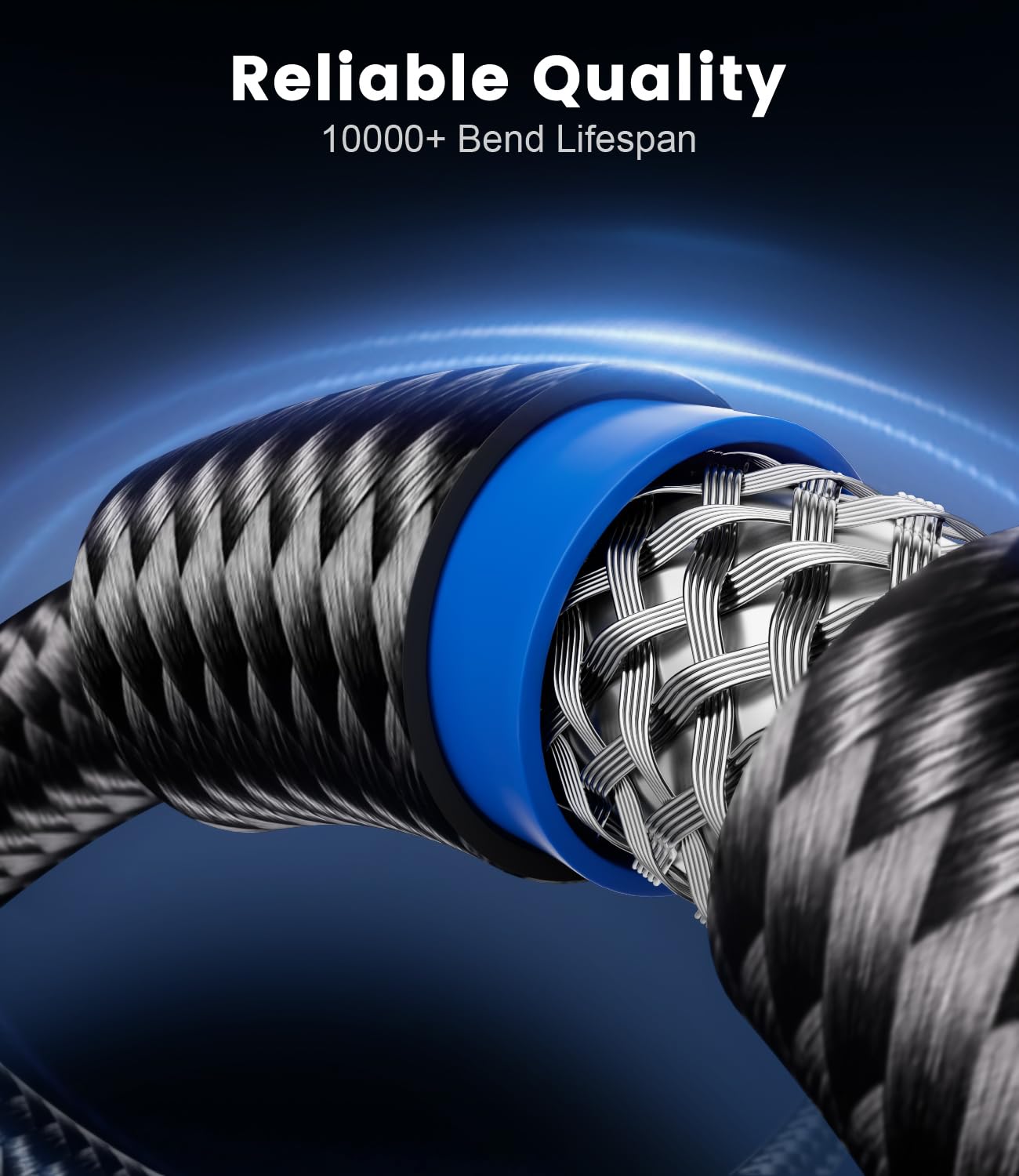 Thumbnail 5 de SOUNDFAM Optical Audio Cable 1M (Black) – Toslink Gold-Plated, for Soundbar, TV & Gaming