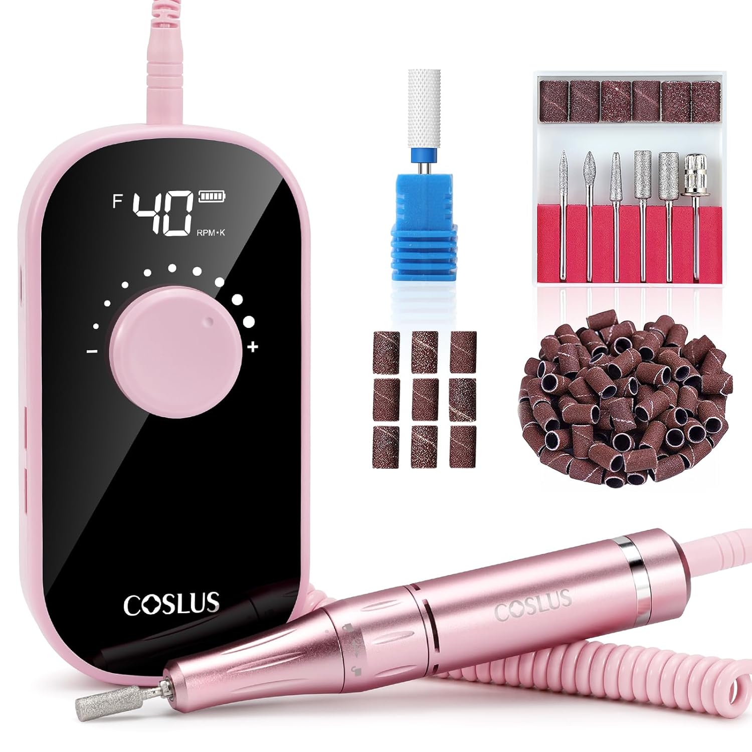COSLUS Professional Nail Drill 40000 RPM 💅