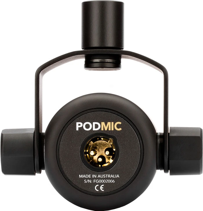 Thumbnail 3 de Rode PodMic Schwarz – Dynamisches Podcast-Mikrofon mit integriertem Popschutz