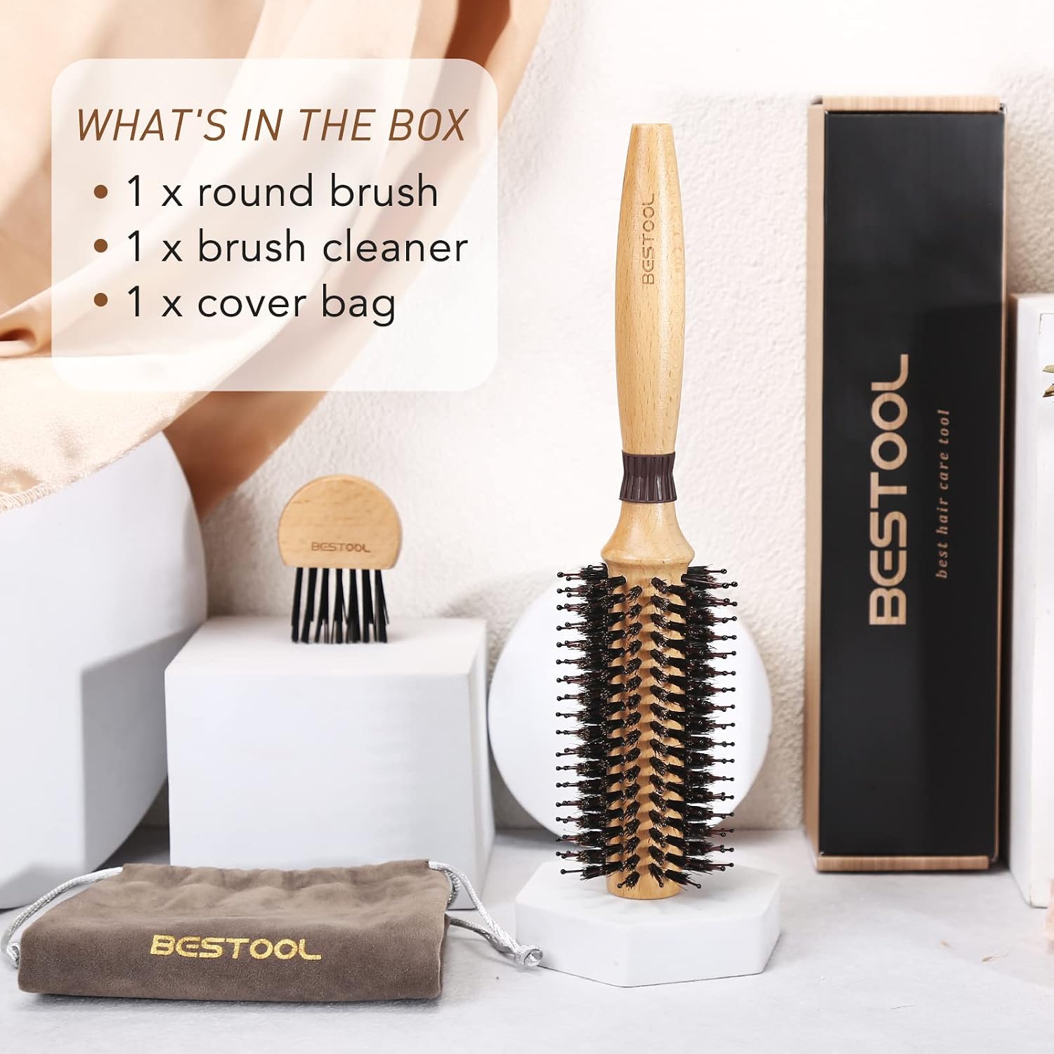 Thumbnail 5 de BESTOOL Brosse ronde brushing 20 mm