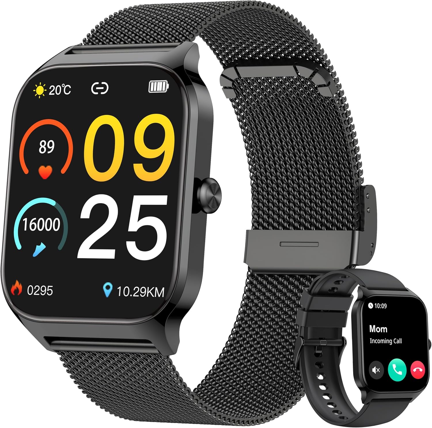 Detalle de KALINCO Smartwatch 1.85” IA