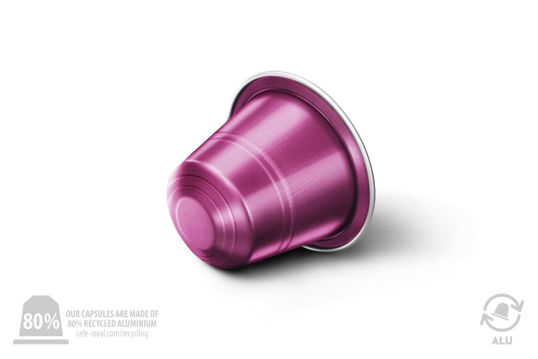 Detalle de Café Royal Lungo Forte 36 Nespresso – Gemahlener Rostkaffee
