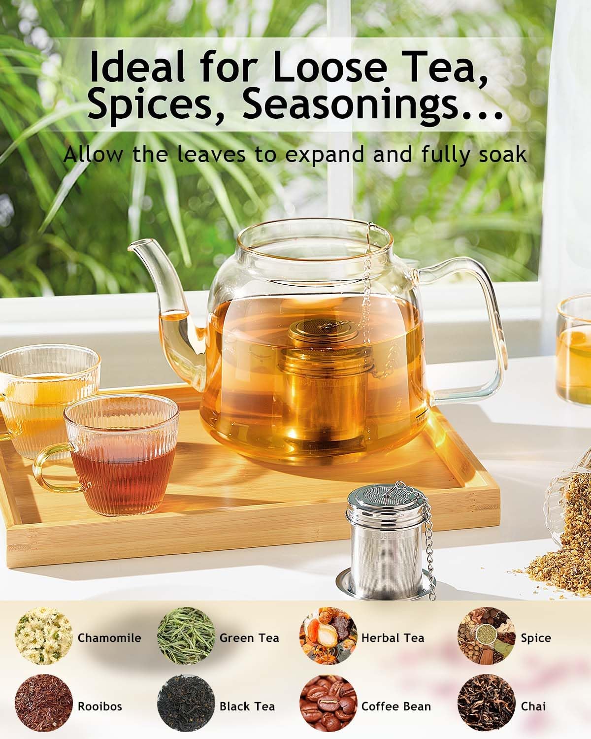 Thumbnail 6 de House Again 2-Pack Tea Infuser