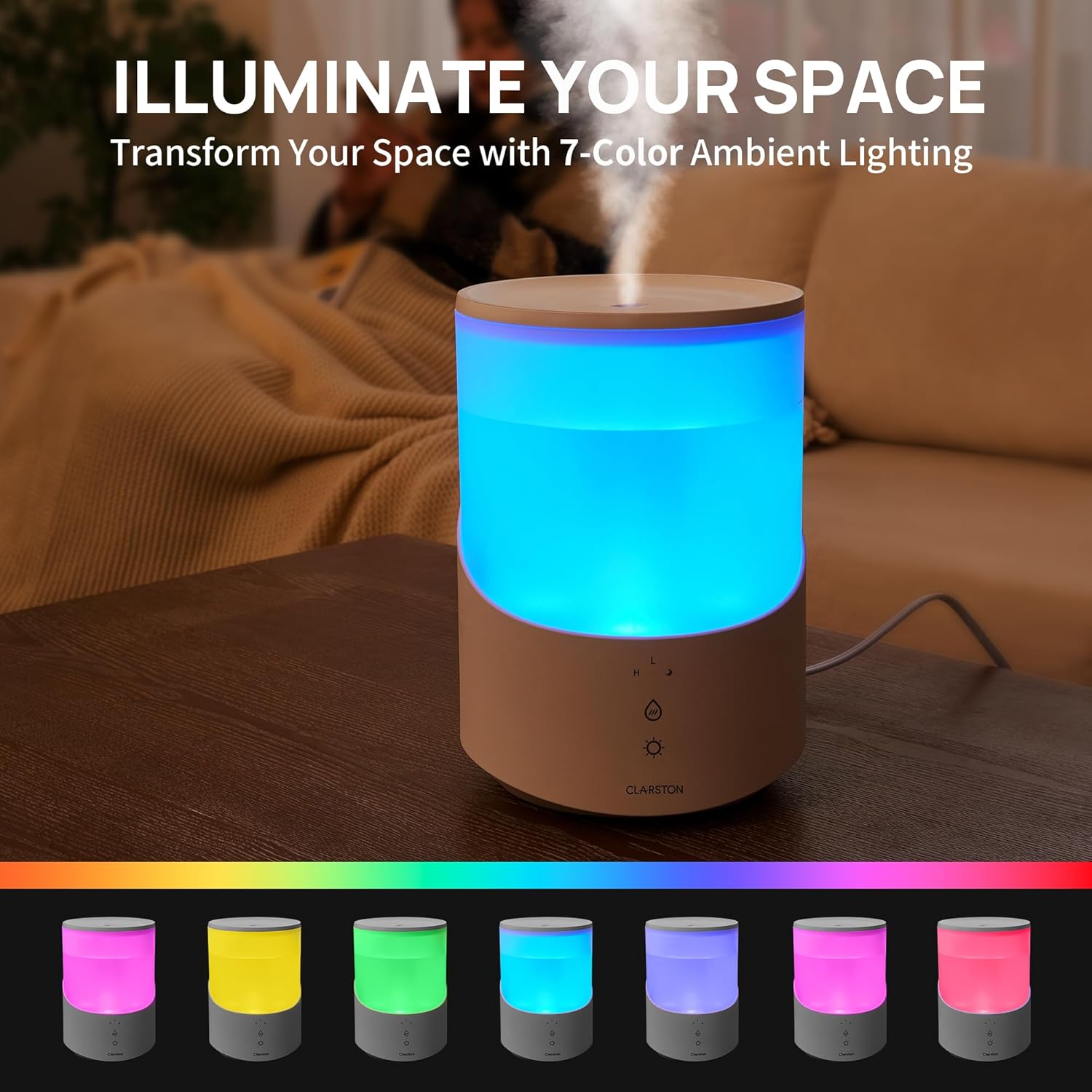 Thumbnail 6 de Clarston Humidifier for Bedroom 2.5L
