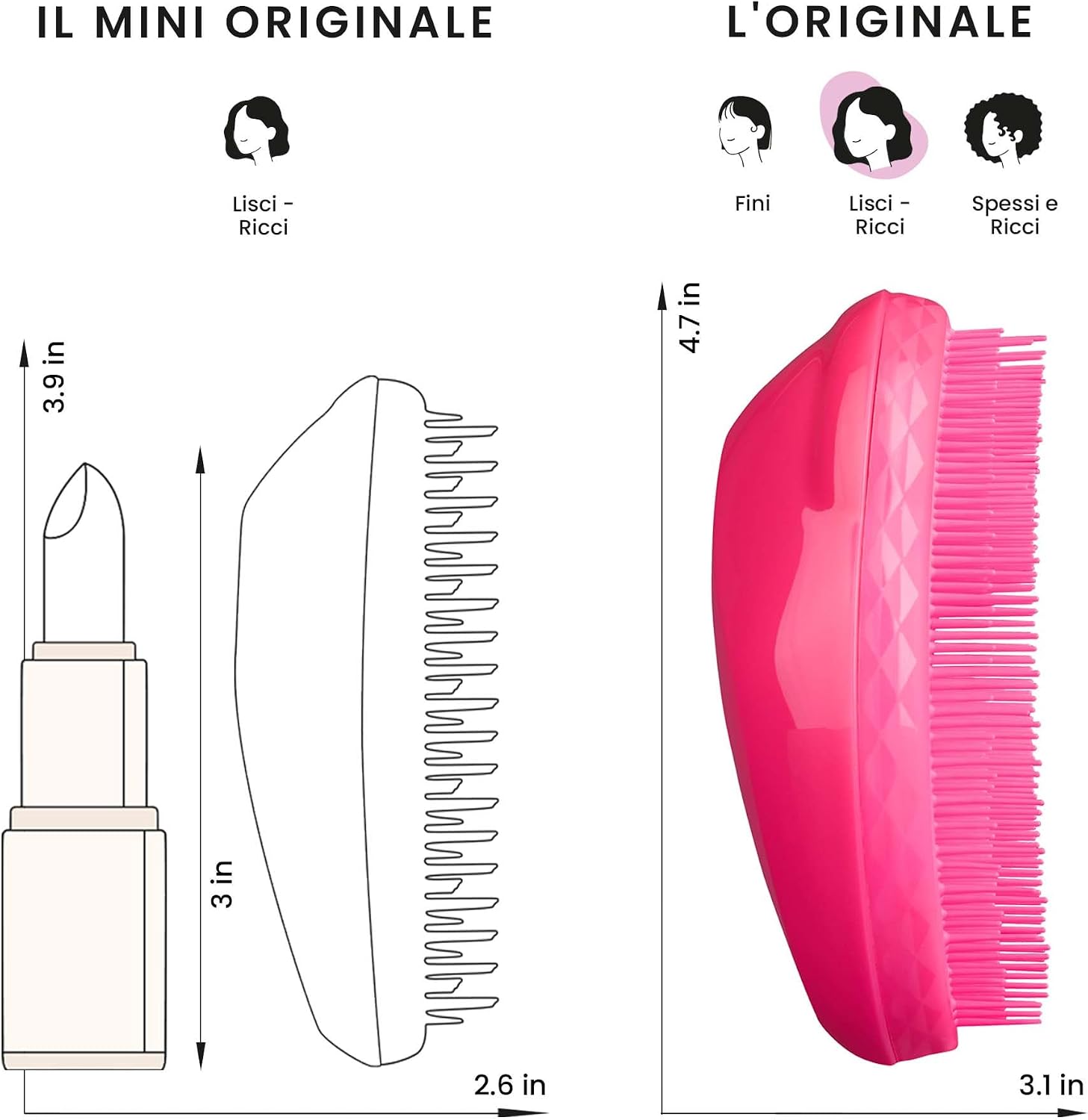Thumbnail 6 de Tangle Teezer Original Spazzola districante 325 denti 🪮