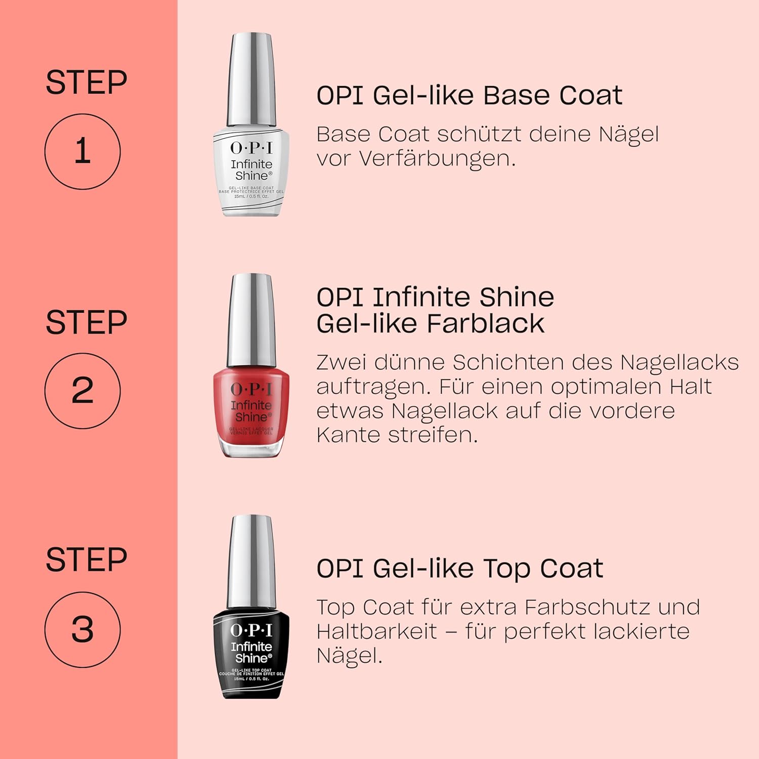 Thumbnail 4 de OPI Infinite Shine Nail Polish OPI’M Dreaming – Gel Nagellack ohne UV-Lampe, bis zu 11 Tage Halt (15 ml)