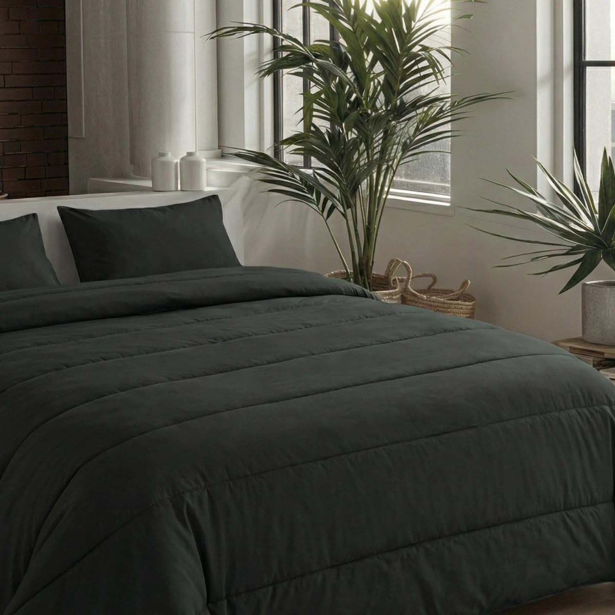 Thumbnail 6 de Zelesta Comfort Uni 2-in-1 4-Jahreszeiten Ganzjahresbettdecke ohne Bezug 140x200cm in Meergrün