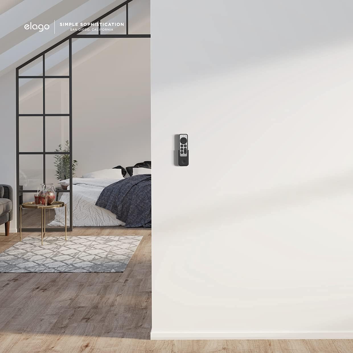 Thumbnail 5 de elago Support Télécommande pour Apple TV 4K Siri Remote (2e/3e génération) – noir