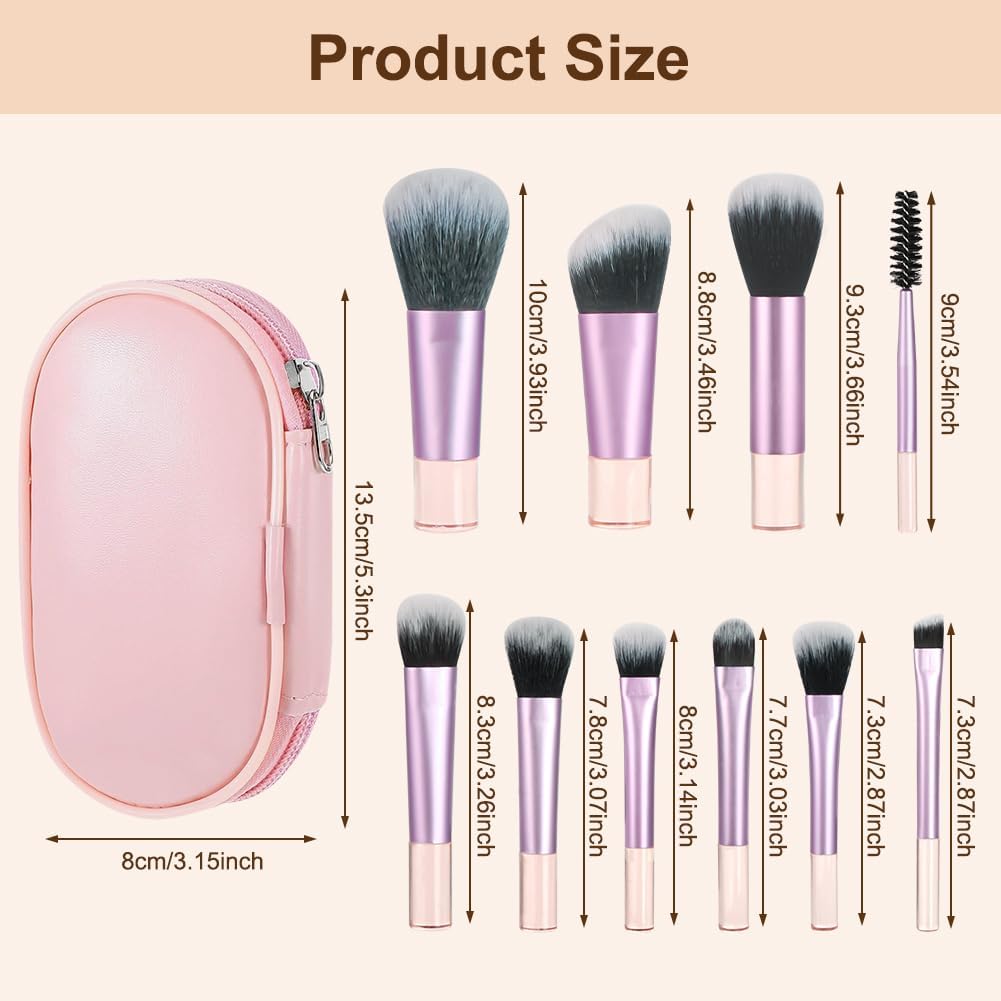 Thumbnail 2 de flintronic 10 Pcs Set Pennelli Make up