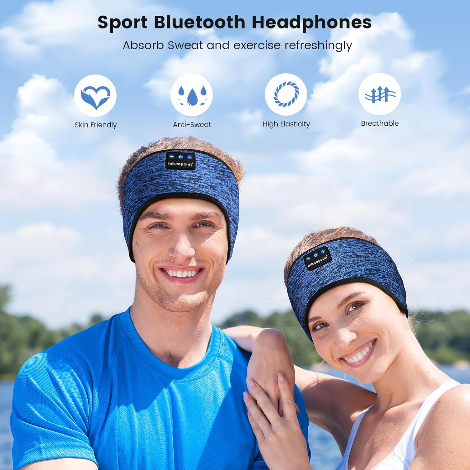 Detalle 2 de ink-topoint Sleep Headphones Bluetooth 5.4
