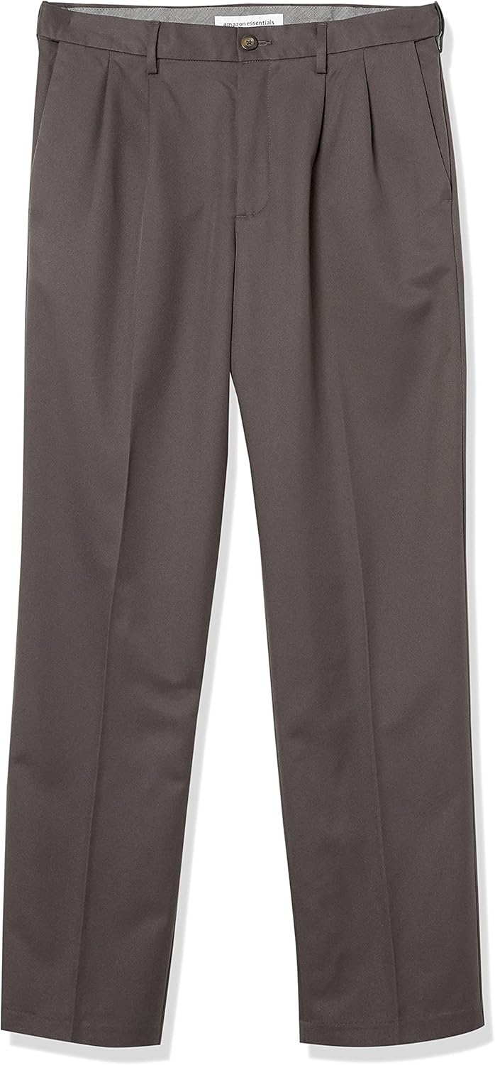 Thumbnail 5 de Amazon Essentials Men's Classic Fit Formal Expandable-Waist Pleated Dress Trousers