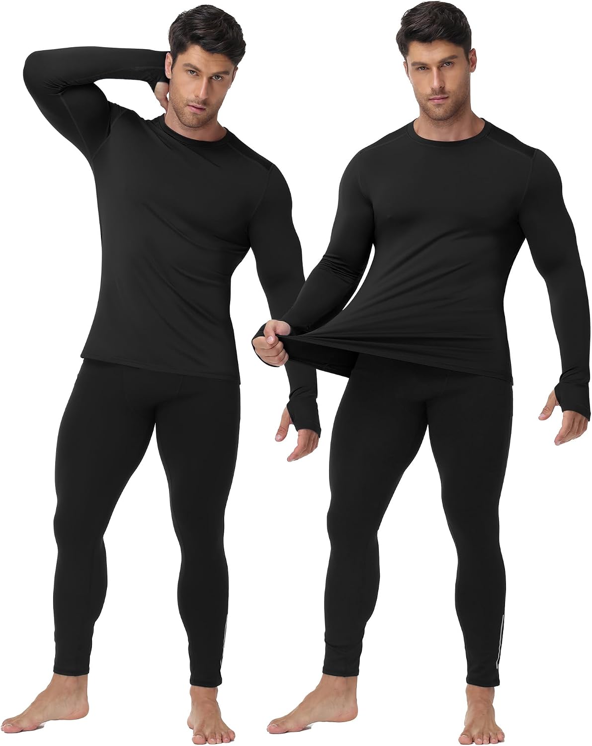 Thumbnail 1 de Moozava Men's Thermal Compression Shirt, 88% Polyester