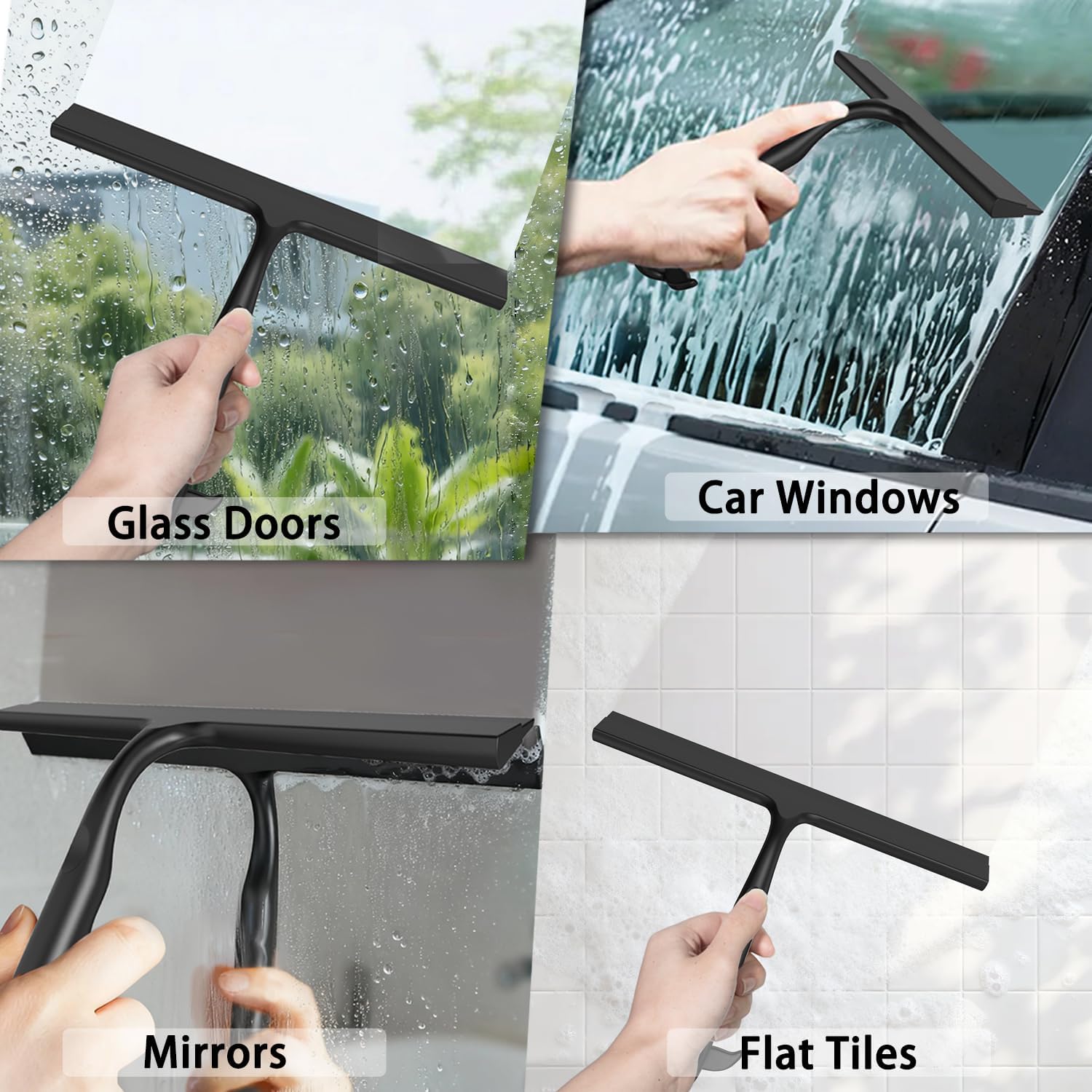 Thumbnail 6 de OGGRXOR 25cm shower squeegee for glass