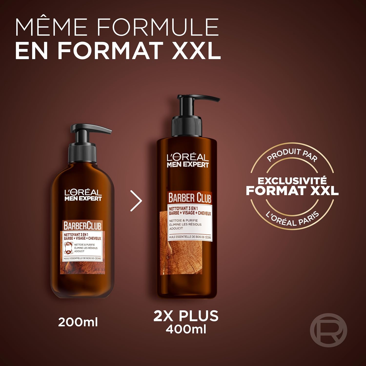 Thumbnail 1 de L'Oréal Men Expert XXL 3-in-1 Bartshampoo – Bart, Gesicht und Haar in einem Schritt
