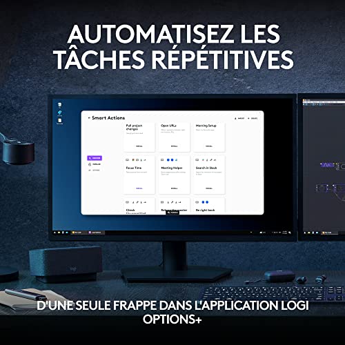 Detalle de Logitech MX Keys S Plus Clavier sans Fil et Repose Poignet – FRA AZERTY