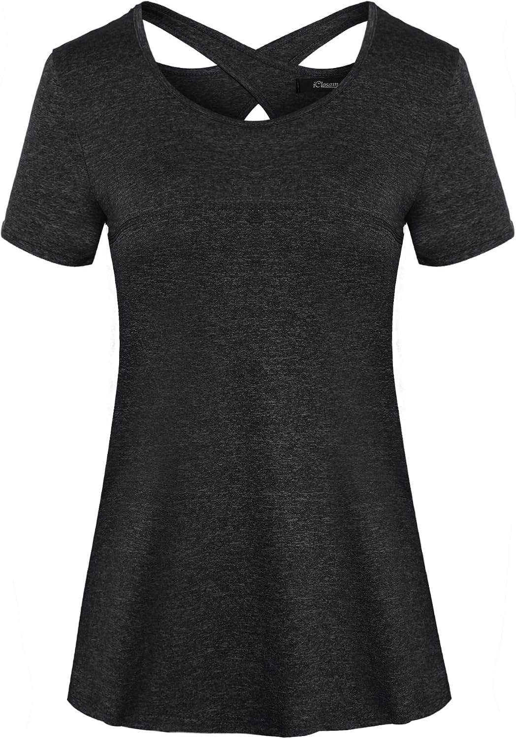 Detalle de iClosam tunic gym top, quick-dry S