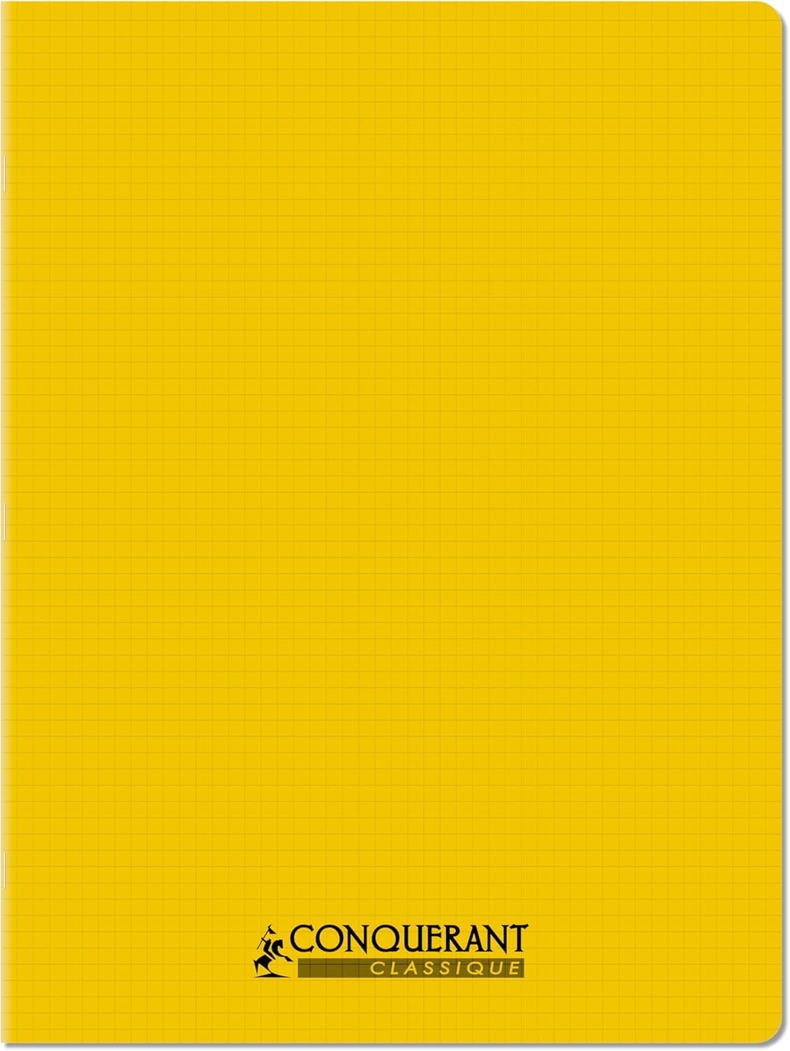 Thumbnail 2 de Conquérant Lot de 3 Cahiers Classique 24x32 cm Grands Carreaux Seyès 48 Pages Agrafées, Couleurs Assortis