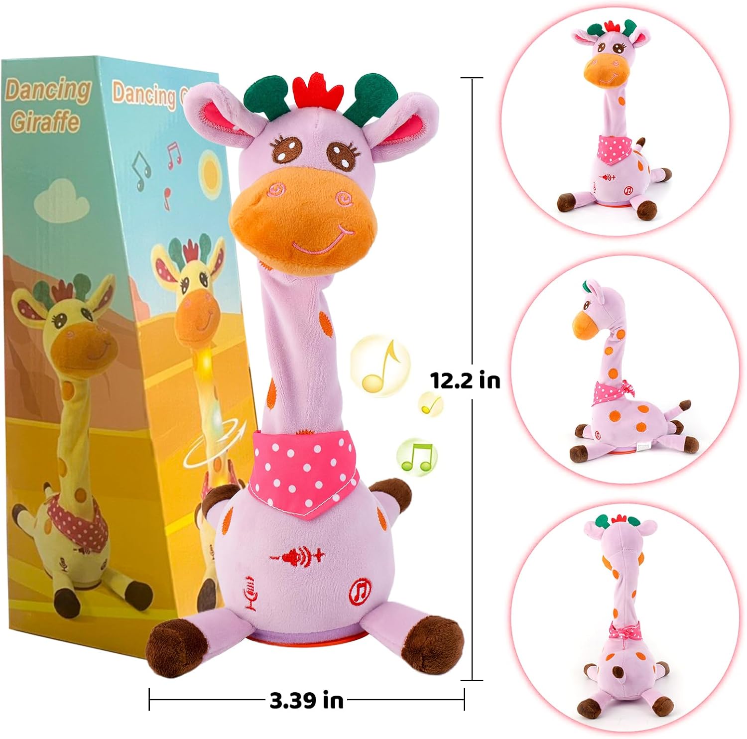Thumbnail 2 de Dancing Giraffe Volume Control Toy