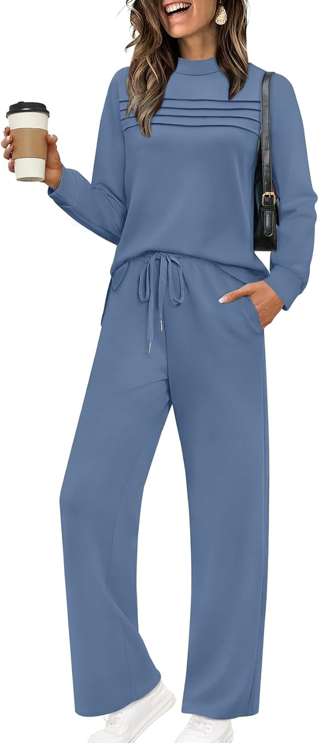 Detalle de WIHOLL Women's Travel Two-Piece Set