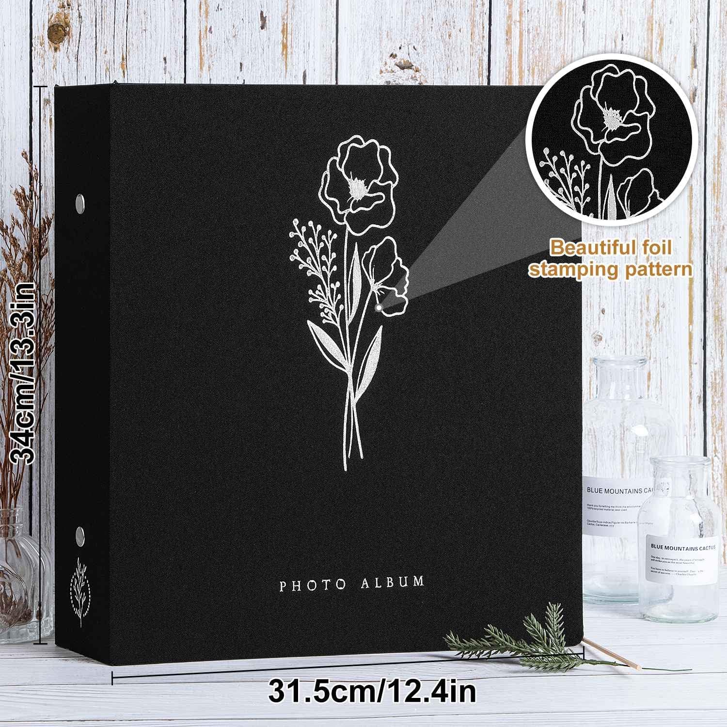 Detalle de Lanpn Photo Album 6x4 Slip in, Linen Extra Large Capacity 1000 Pockets