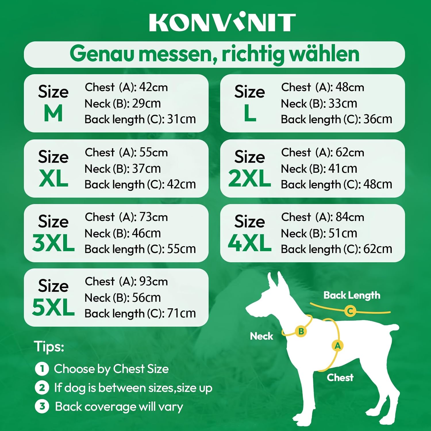 Thumbnail 4 de KONVINIT Hundepulli Fleece Rollkragen für große Hunde