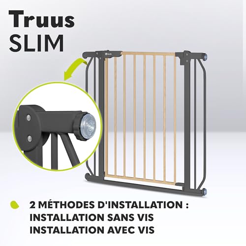 Detalle de LIONELO Truus Slim Cancelletto di Sicurezza – Larghezza Regolabile 75-105 cm