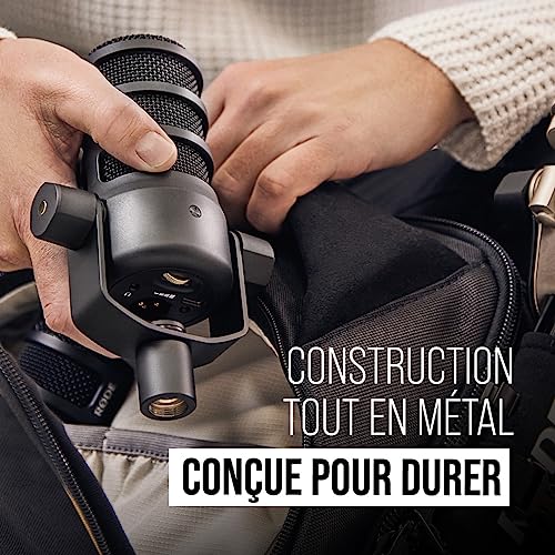 Thumbnail 2 de RØDE PodMic USB – Micro dynamique polyvalent pour podcasts et streaming (Noir)