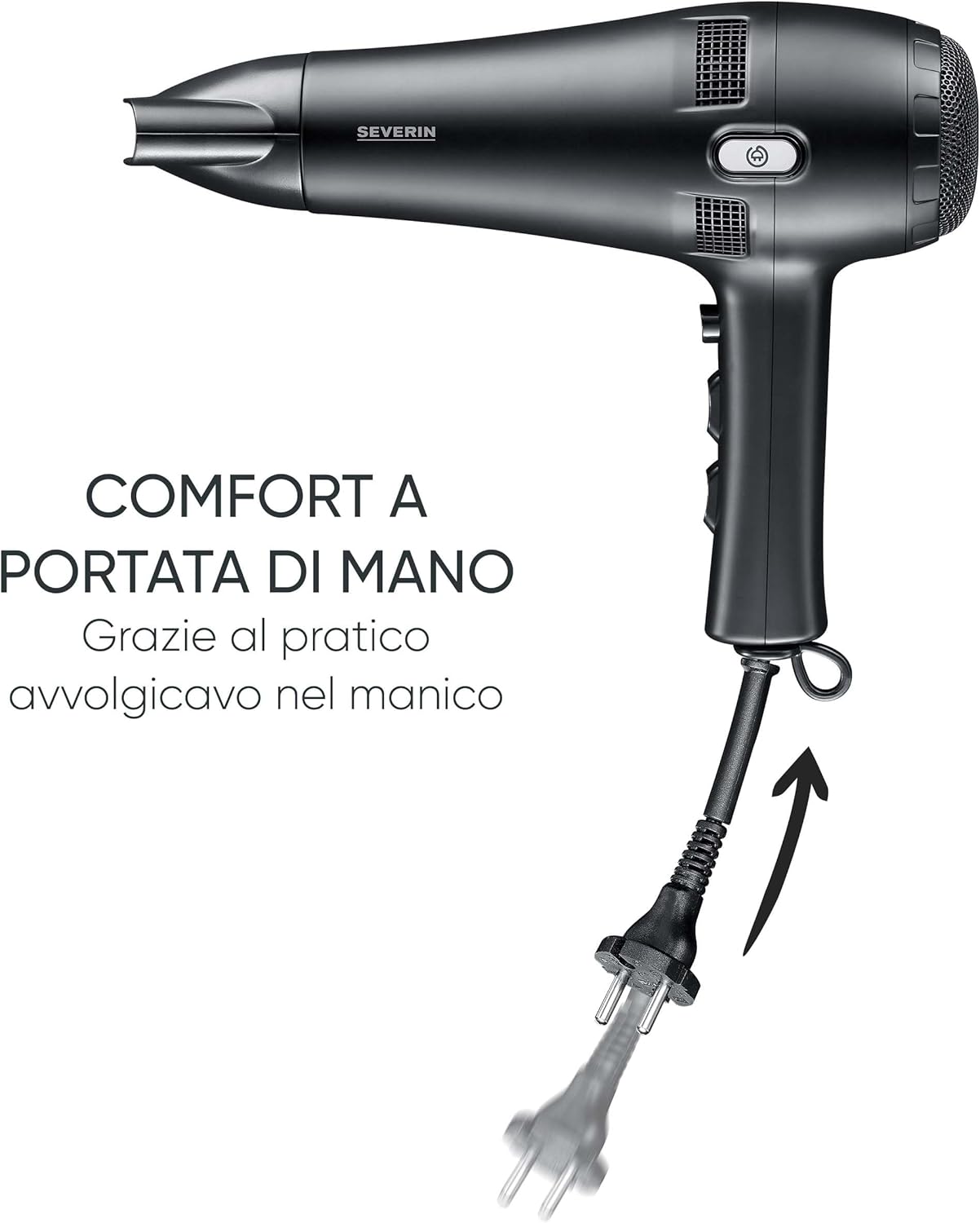Thumbnail 1 de SEVERIN HT 0165 asciugacapelli 2100 W 💇♀️