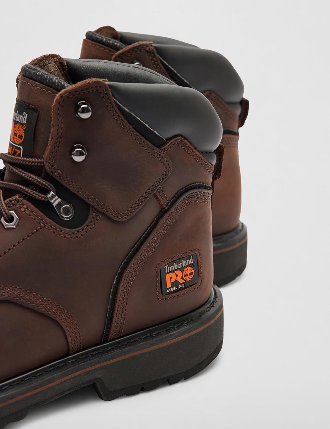 Thumbnail 6 de Timberland Pit Boss Stivali da Lavoro Industriali da Uomo – Pelle resistente, chiusura in gomma