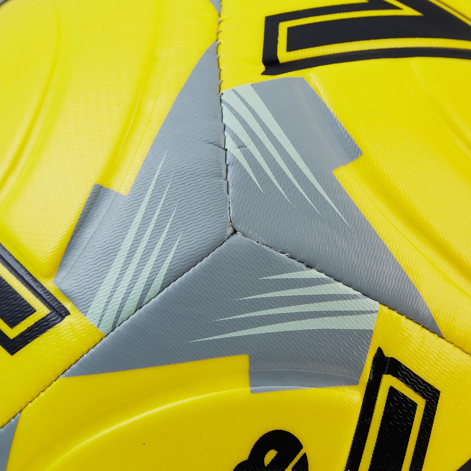 Detalle de Mitre Adult Impel One 24 Football, Fluo Yellow/Black/Circular Grey
