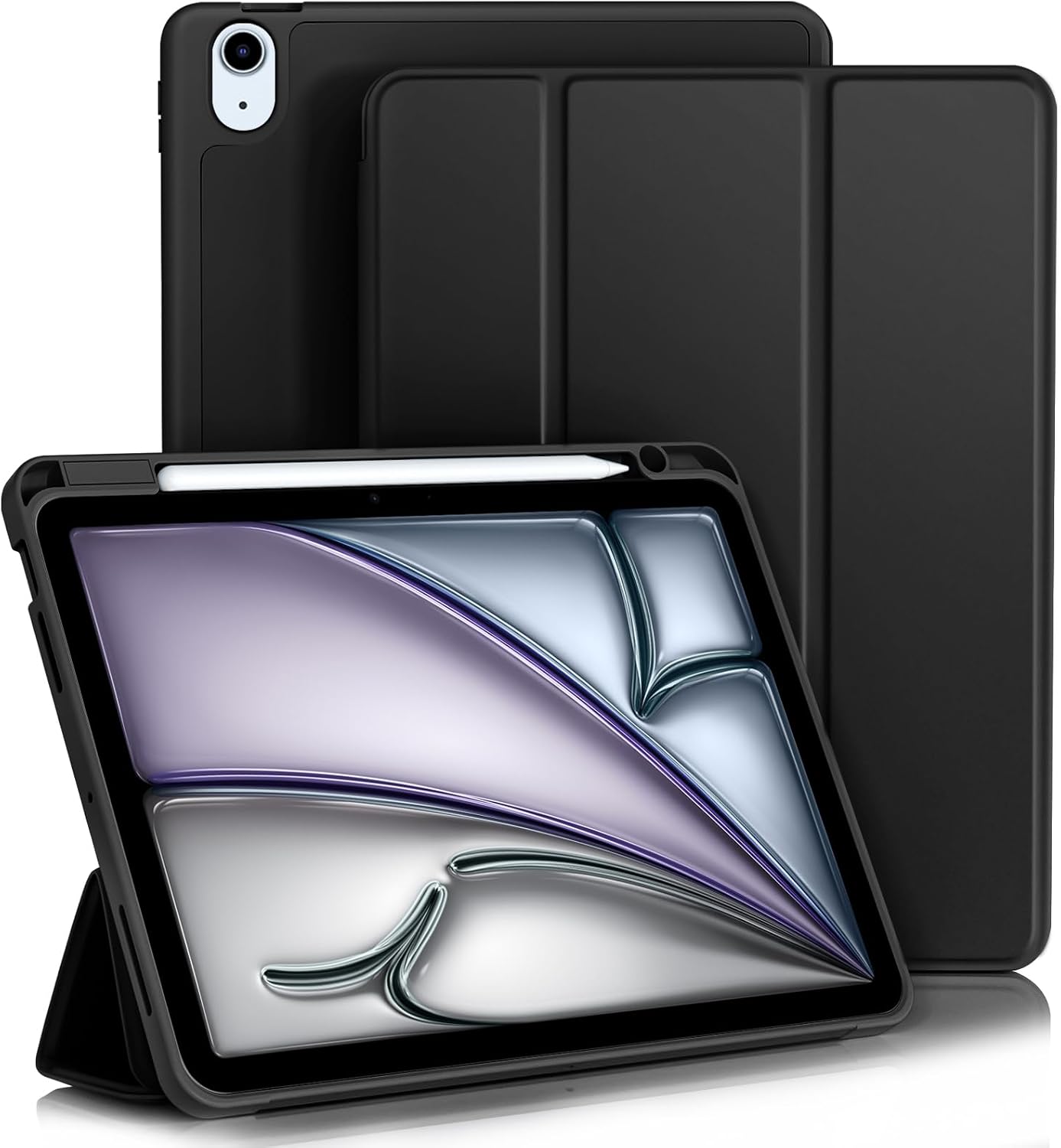 Detalle de Vobafe iPad Air 11-inch case 2024 with pencil holder