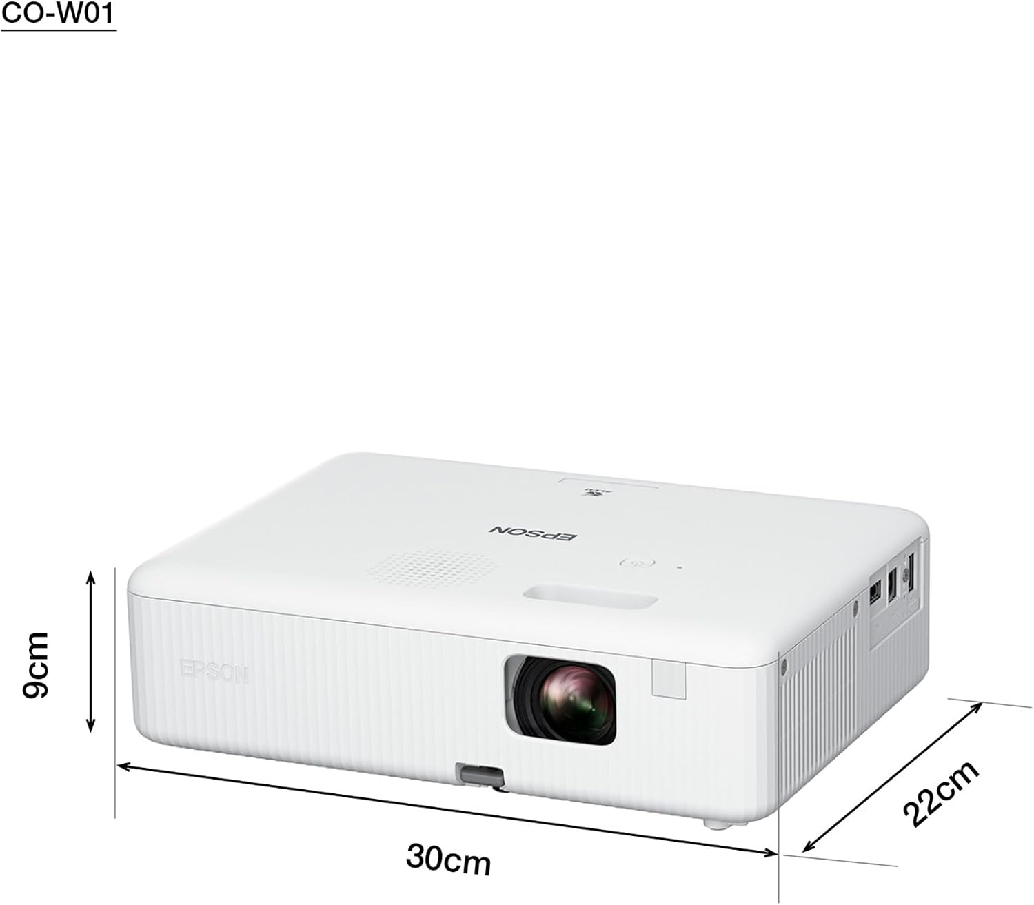 Detalle 2 de Epson CO-W01 WXGA 3000 lumens projector 📽