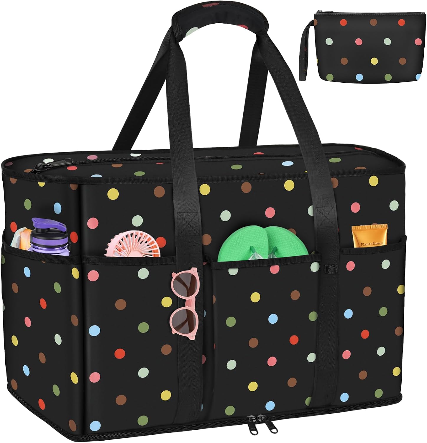 Detalle de LUROON Strandtasche XXL 50x35x20 cm