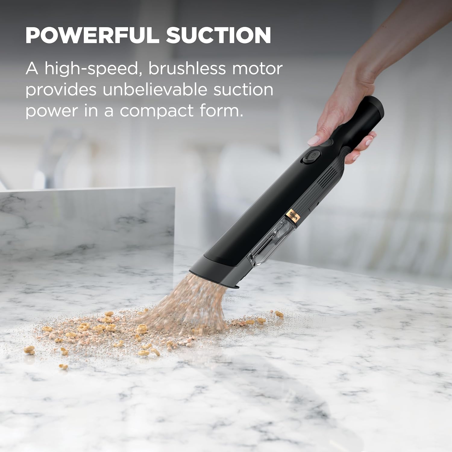 Thumbnail 3 de Shark WANDVAC WV201BK handheld vacuum 1.4 lbs