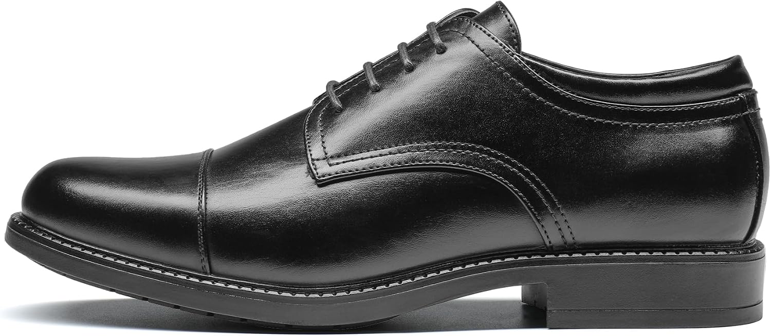 Thumbnail 2 de Bruno Marc Scarpe eleganti Derby stringate Oxford vintage da uomo, basse e allacciate