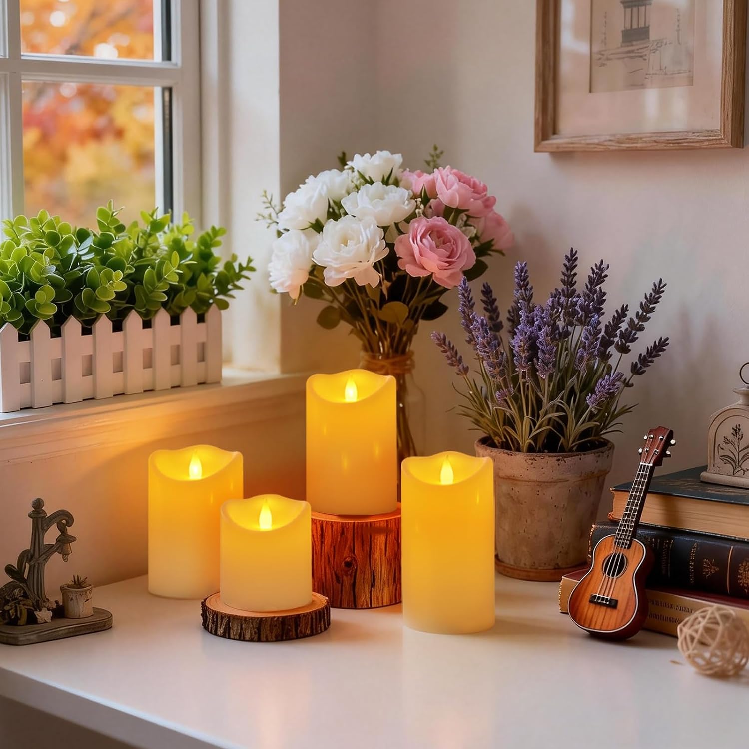 Thumbnail 6 de Haown Flameless Candles, Plastic
