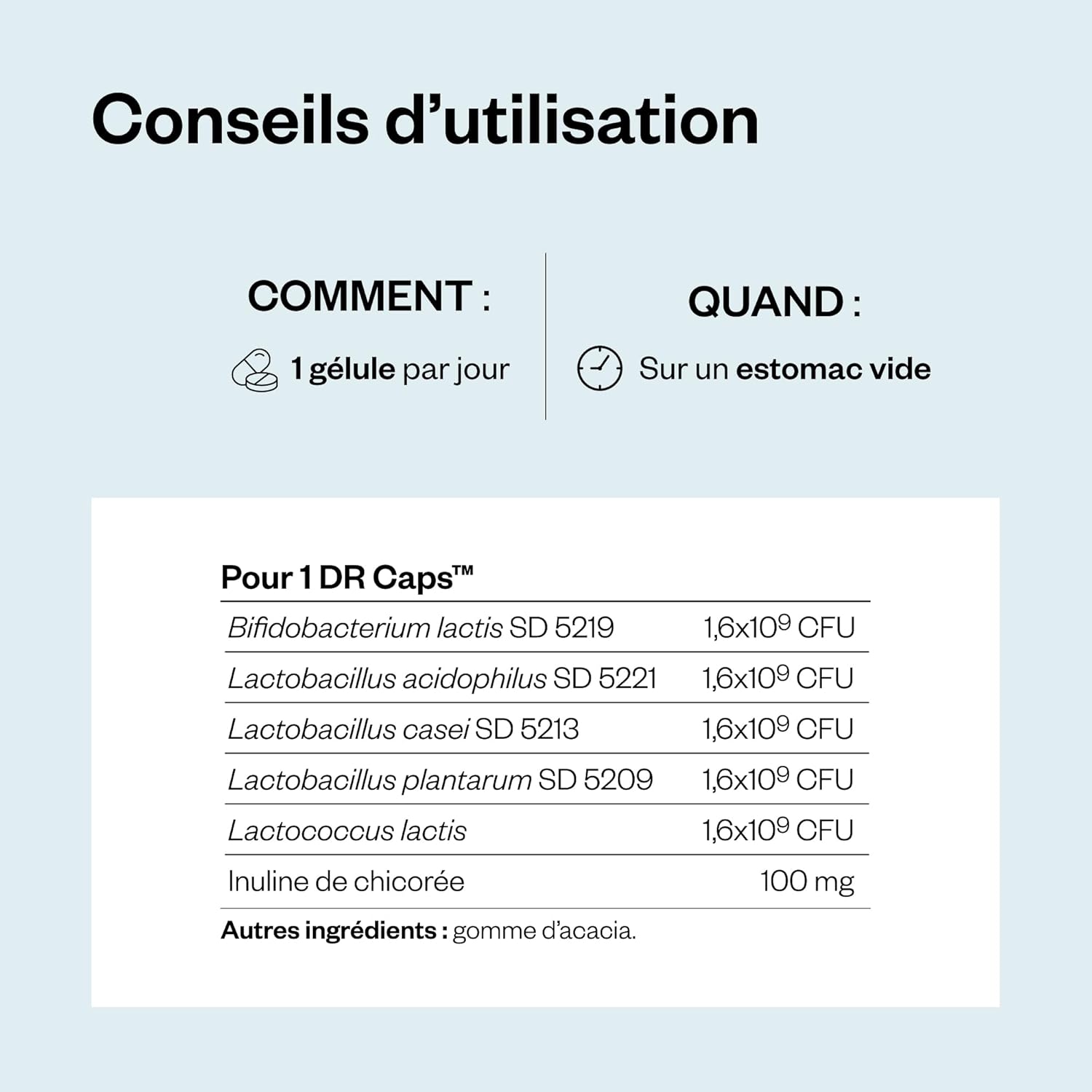 Thumbnail 6 de Probiotique Flore Intestinale – Renforce Flore Intestinale et le Système Immunitaire, 60 Gélules (8 Milliards par gélule) – Vegan, Sans Gluten