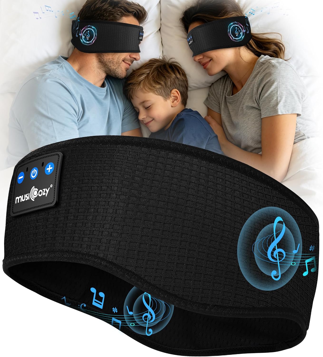 Thumbnail 6 de MUSICOZY Sleep Headphones 14H wireless headband