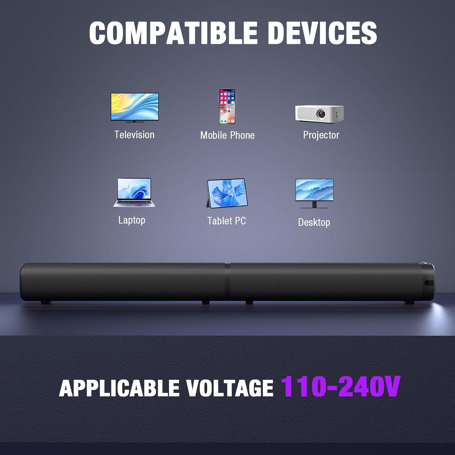 Thumbnail 5 de Puriom Sound Bar 100W for TV